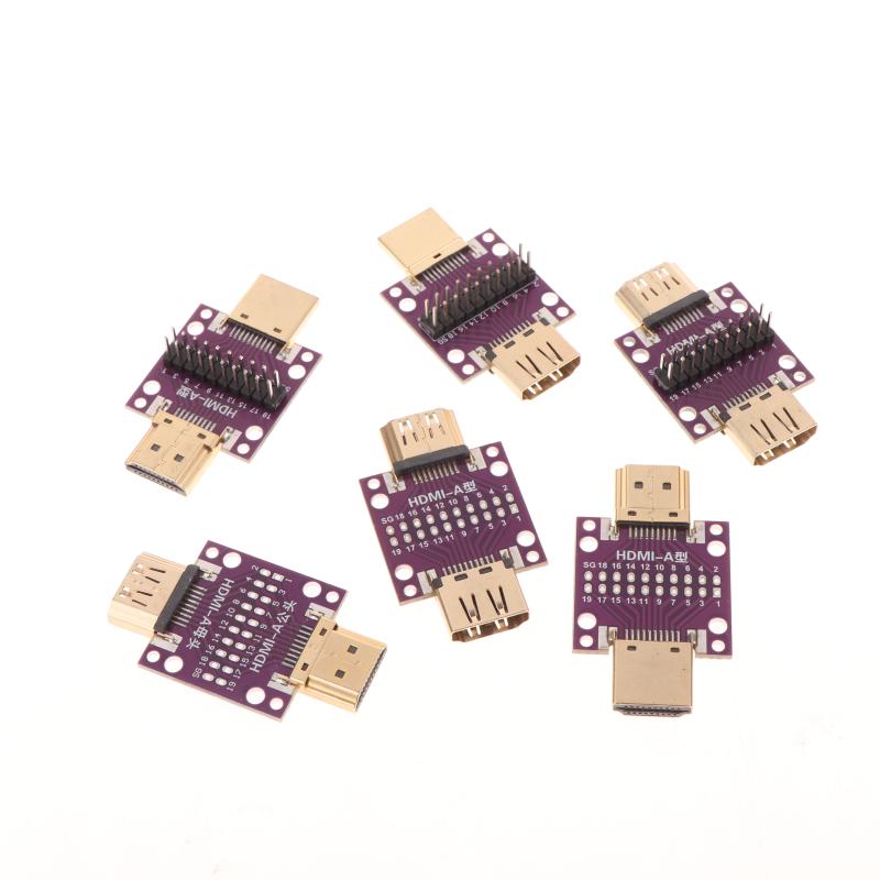 With PCB Board Conversion Circuit Board Module HDMI Male To Female/Female To Female/Male To Male Test Adapter Board