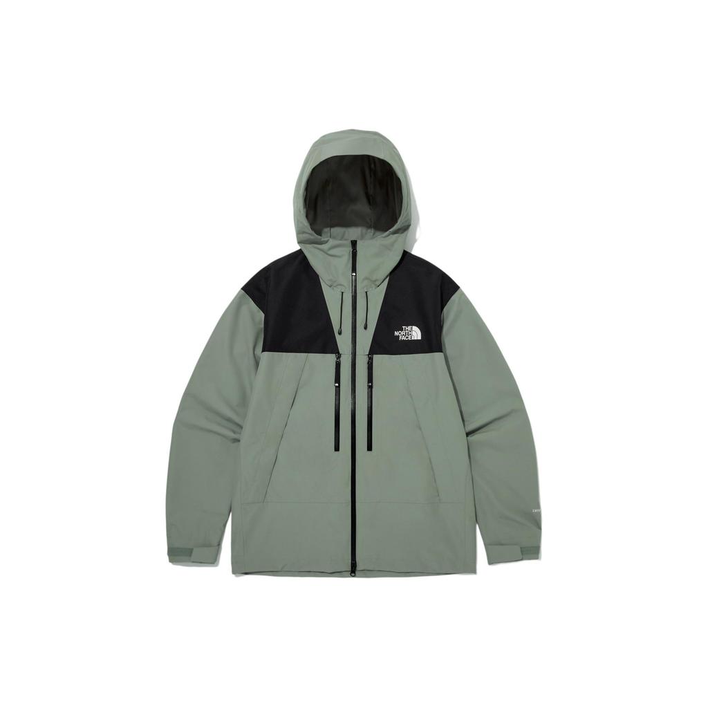 THE NORTH FACE Windbreaker Jacket Unisex Olive Green NJ2HQ01A