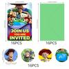 Toy Story 5 Kids Party Set: Notebook, Poster, Gift Bag & Decorations