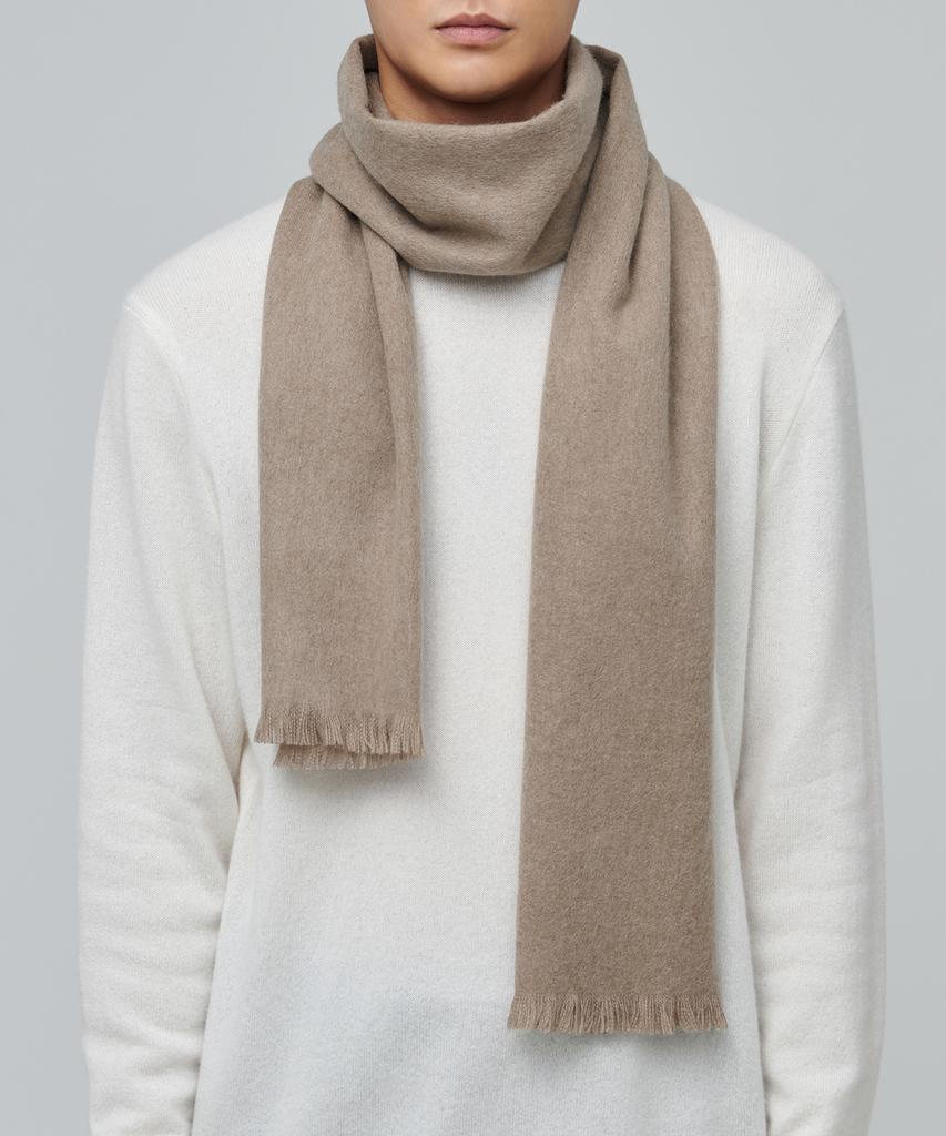 MUSINSA STANDARD 100% Cashmere Scarf [Heather Beige]