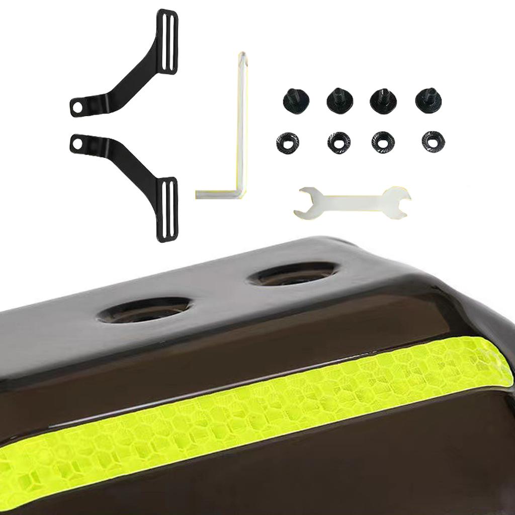 Vindtäta Motorcykel Handskydd Skydd Deflektorer Väderbeständiga Hög Styrka Med Säker Fästning för Förare