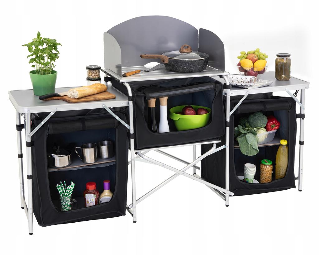 TOURIST KITCHEN CABINET foldable garden bag CAMPING table
