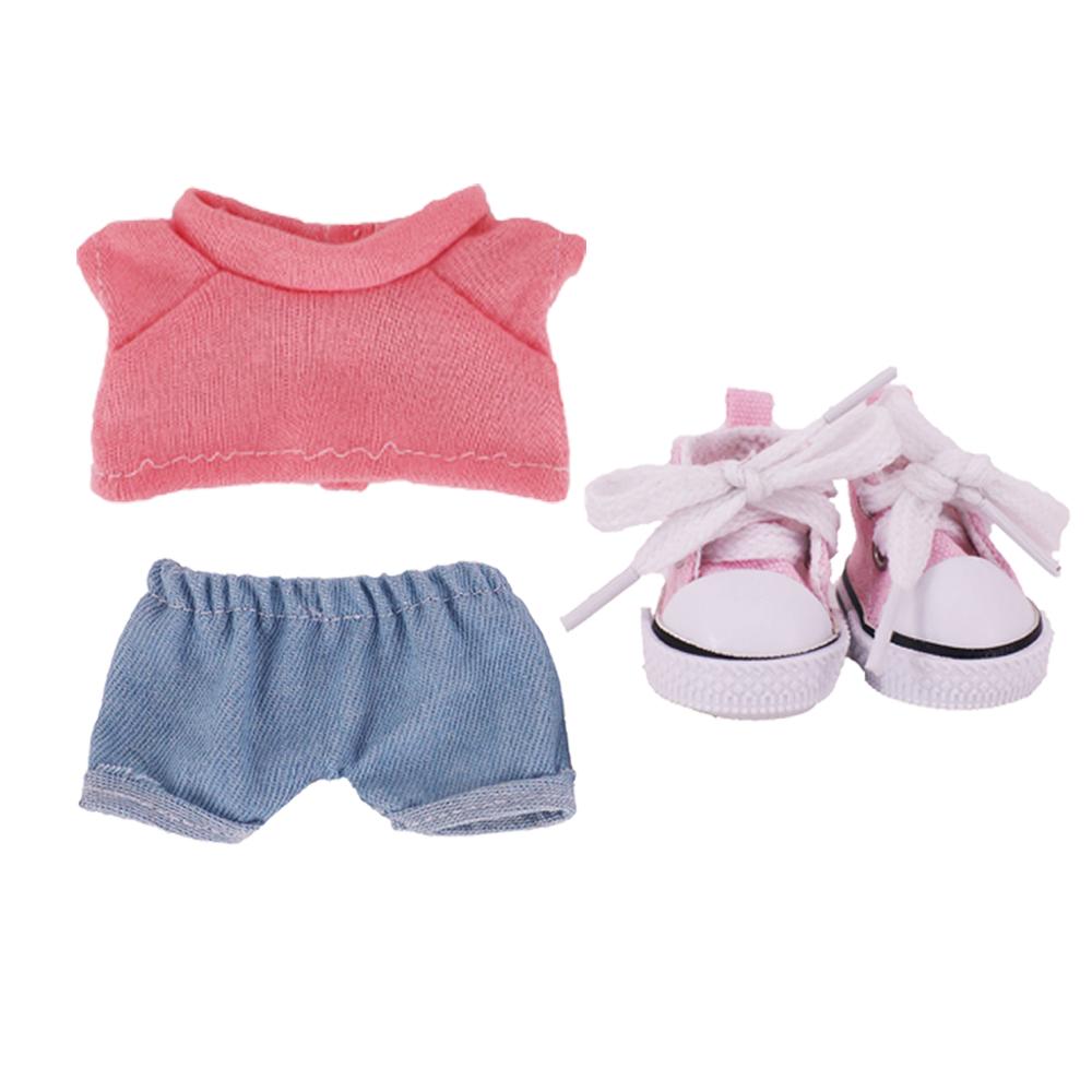 

Набор одежды для куклы для плюшевой куклы Лабубу 17 см, аксессуары, игрушки для девочек, подарки на день рождения и Рождество