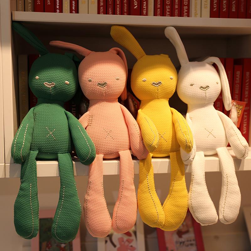 Rabbit Cartoon Comfort Doll Bunny Plush Toy Perfect For Soothing Newborns Baby