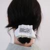 Ne Rory Layered Pleats Scrunchie (white+light Green)