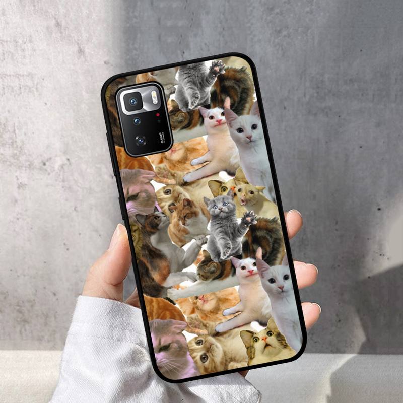 Husă Telefon Meme Pisică Plângând Pentru Redmi Note 10 9 8 6 Pro 8T 5A 4X X 5 Plus 7 7A 9A K20