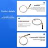 2 Pack Multifuntional Compatibility Aluminum Thermopile Sensor Suitable for Enhancing Efficiency in Water Heater Repairs