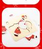 Children's Educational Wooden Christmas Puzzle: Montessori 4-in-1 Toy for Boys and Girls