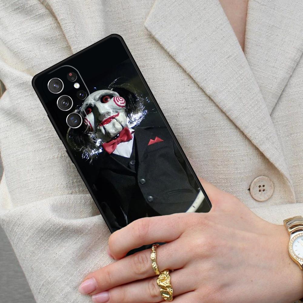 Jigsaw Saw SOFT Cell Phone Case for Samsung Galaxy S26 Ultra S25 S24 S23 S22 S21 S20 Note10 Cover