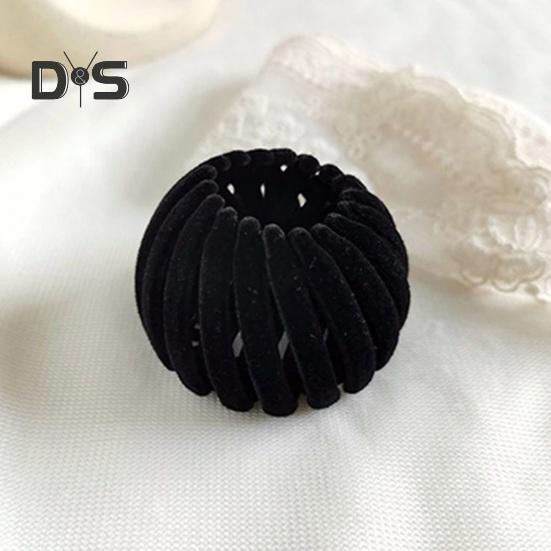 3 stk. fuglerede hårklemme utvidbar flokkende hestehaleholder lat fugleredeplate hårnål hårknute maker tynn tykk fin krøllete hårklemme kvinners hår