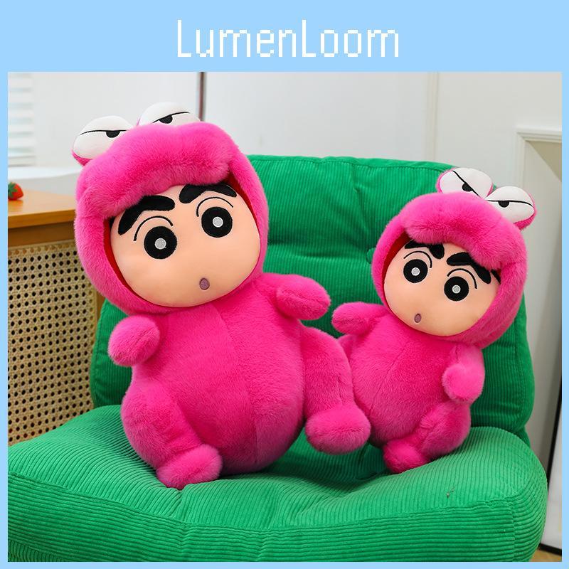 Crayon Shinchan Plush Crocodile Backpack With Soft Short Plush For Kids Birthday Gift