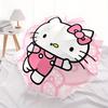 1pc Hello Kitty Pink Background Umbrella with Plastic Handle,Suitable for All Seasons Home Travel Outdoor UmbrellaSanlio459