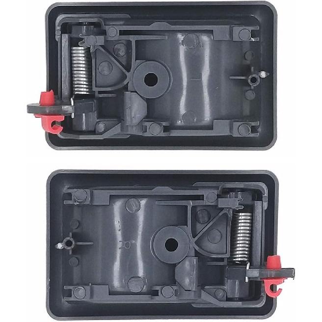 BOPART Ide Interior Door Handle For Toyota 1995-2000 Tacoma, 1989-1995 Pickup 4Runner, 88-93 Corolla, 87-90 Tercel | 89-92 Geo Prizm Front Rear