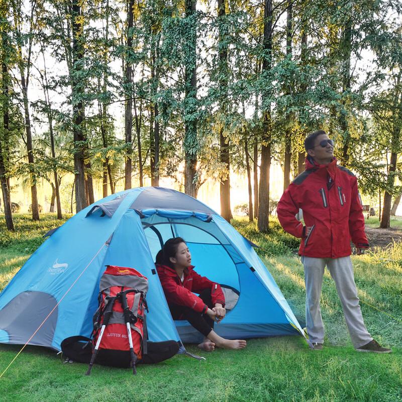 ZISIZ Stormproof Outdoor Camping Tent