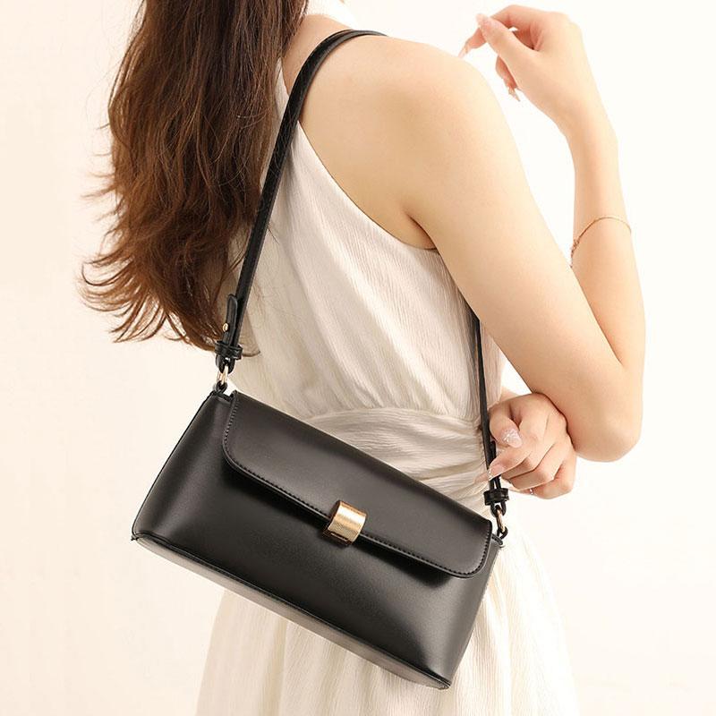 Damen Tasche PU Leder Umhängetasche Designer Luxus Handtaschen Mode Crossbody Rechteckige Taschen für Frau