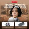 Original Lenovo LS113 On-Ear Bluetooth 6.0 Headphones 30H Battery ENC Noise Reduction Wireless Headset RGB Light Stylish Retro Earphones New
