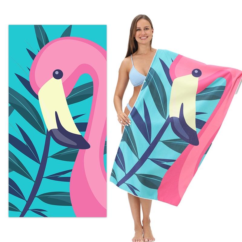 Euro Dollar U.S. Dollar Microfiber Beach Towel Custom Digital Printing Enlarged Towel Bath Towel