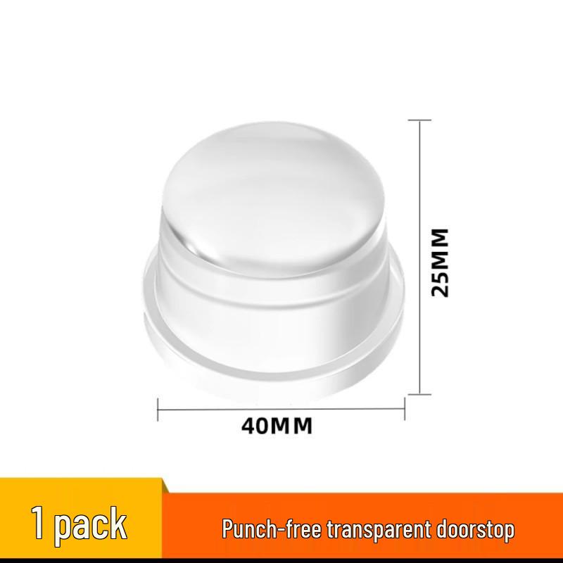 Transparent Silicone Door Stopper & Anti-Collision Pad