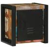 Bathroom Cabinet with Shelf Brown Solid Reclaimed Wood