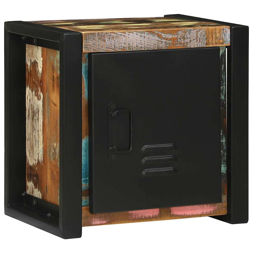 Bathroom Cabinet with Shelf Brown Solid Reclaimed Wood