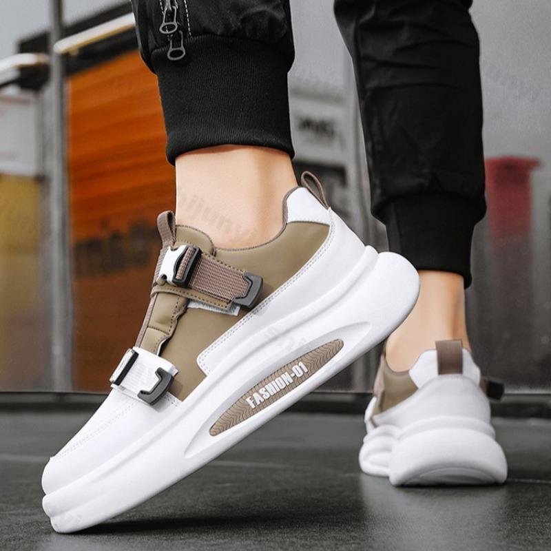 Fashion 2025 Autumn New Style Men's Niche Design Casual Low Top Thick Soled Shoes Fashion Trendy Comfortable Versatile Platform sneakers