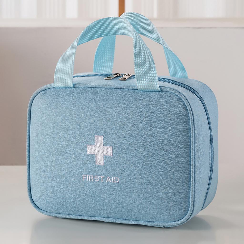 Portable Large First Aid Travel Bag Outdoor Emergency Kit Organizer with Handle for Home Office Car School Camping Hiking