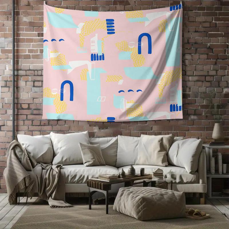 Boho Wall Tapestry Aesthetic Room Decor Hippie Tapestry Large Wall Hanging Dorm Room Decor Bedroom Backdrop Nature Tapestry Twin