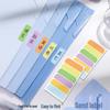 E3103 Transparent A3/A4 Folder & Loose-Leaf Paper Clip for Junior High School Students