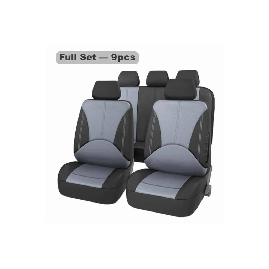 Universal 5-Seats Car Seat Cover Elastic Breathable Fabric Comfort Fit for most Cars
