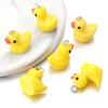 10 Stück/Los 19x15mm Niedliche Acryl-Enten-Anhänger Für Schmuckherstellung Tieranhänger DIY Armband Ohrring Halskette Anhänger Zubehör