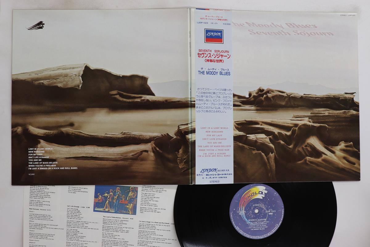 

LP Record MOODY BLUES - Seventh Sojourn L20P1023 THRESHOLD 1982 Japan Obi Rock Used
