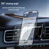 Universal Anti-Shake Car Phone Holder with Smart Sensor & Air Vent Clip