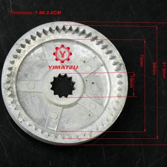YIMATZU ATV Parts Zinc Alloy Gear for 2000-3000LB ATV Winch