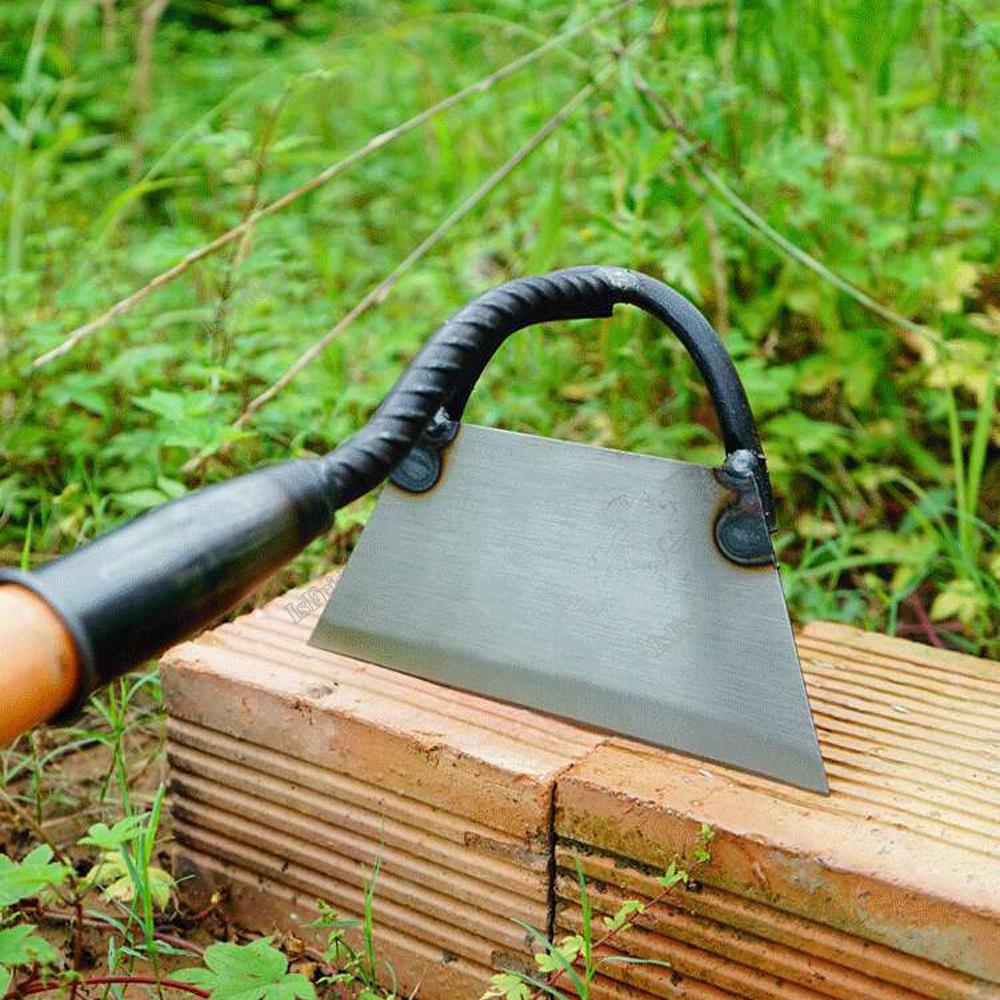 Handheld Hohl Hacke Verdickt Mangan Stahl Landwirtschaft Jäten Hacke Pflanzen Gemüse Gartenarbeit Lösen Boden Jäten Werkzeuge