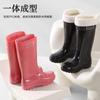 Hot-selling Women's Shoes High Fashion Rain Boots Women's Long Water Boots Outdoor Non-slip Water Shoes Rubber Shoes
