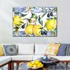 Modern Lemons And Olives Canvas Painting Wall Art Yellow Lemon Posters and Prints for Living Room Kitchen Wall Decor Cuadros
