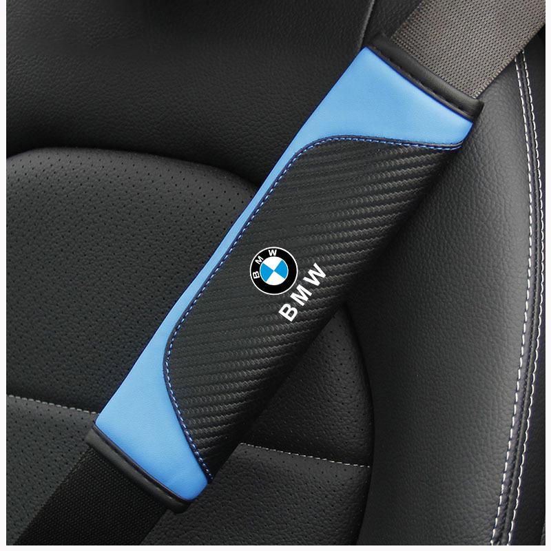 

Car For BMW X1 X3 X4 X5 E46 E90 F20 E60 E39 F10 M1 M2 M3 M5 M6 E87 Seat Belt Cover Shoulder Protect Cushion Pad Auto Accessories
