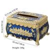 Napkin Extraction Paper Box European Style Plastic Kitchen Napkin Dispenser Storage Box Organizer Desktop Home Decorative