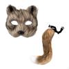 Artificial Cat Tail Halloween Party Festival Decoration Prop Set