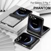 For Samsung Galaxy Z Flip7 5G Case Electroplating PC Folding Phone Cover