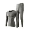 "Leica Pure Cotton Antibacterial Thermal Underwear Set: Women's Round Neck, Lightweight Warm Autumn Clothes and Trousers"