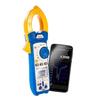 Pince ampermètrique - peaktech - 1670 - 1000a ac/dc - bluetooth 4.0 - éclairage led
