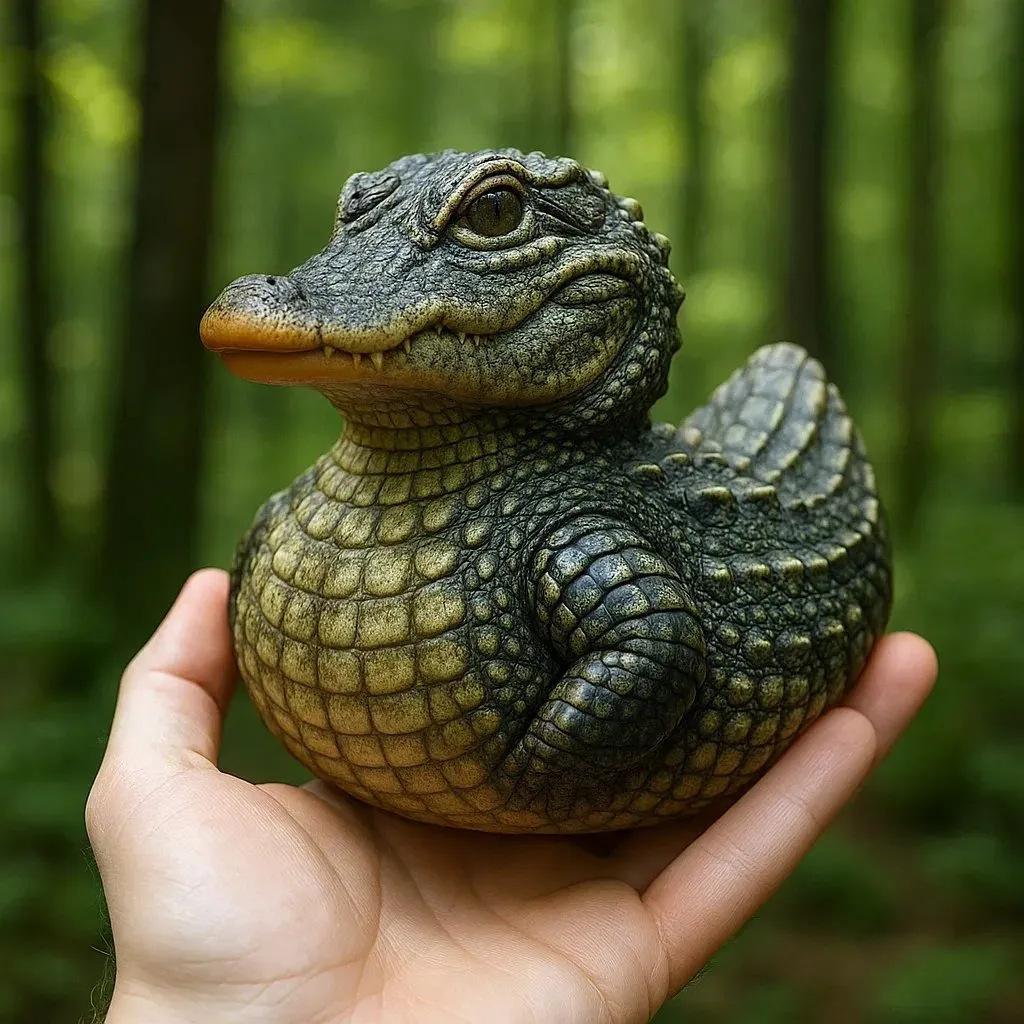 Resin Wildlife Ornament Nature Lover Gift Wildlife Owl Figurine Crocodile Resin Eagle Ornament Buffalo  Wildlife Duck Figurine