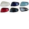 Red LEFT Diver Side Mirror Cover for Toyota Highlander ~ Rearview wing