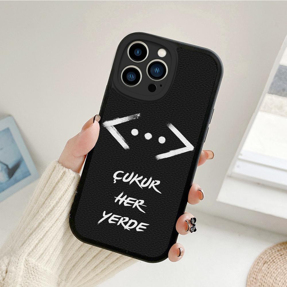 For Iphone Turkey Cukur Show TV Phone Case for Iphone 14 13 11 12 Pro MAX 13 12 MiNi 7 8 Plus Iphone 14 XS XR Lambskin Covers
