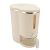 Rice Dispenser Press Out Food Grade Plastic Sealed Airtight Storage Container Househod Kitchen Supplies