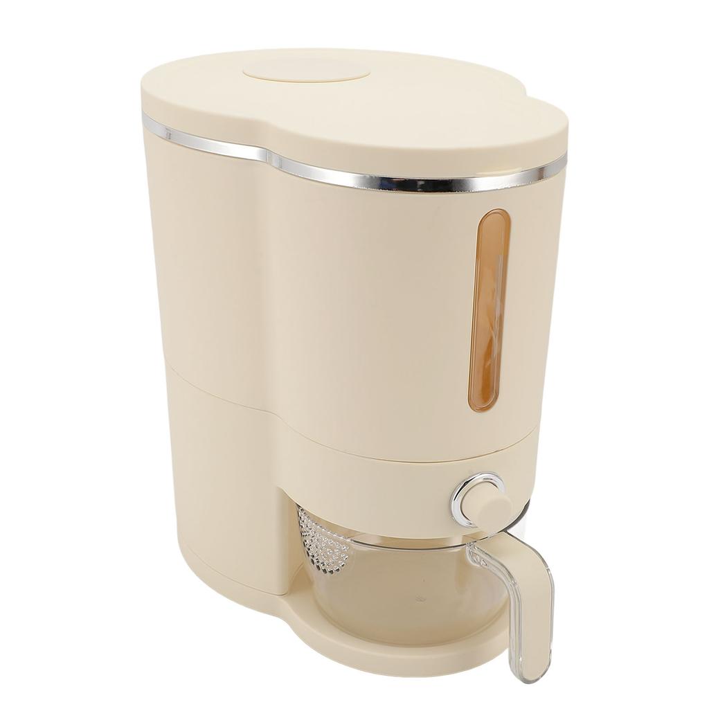 Rice Dispenser Press Out Food Grade Plastic Sealed Airtight Storage Container Househod Kitchen Supplies