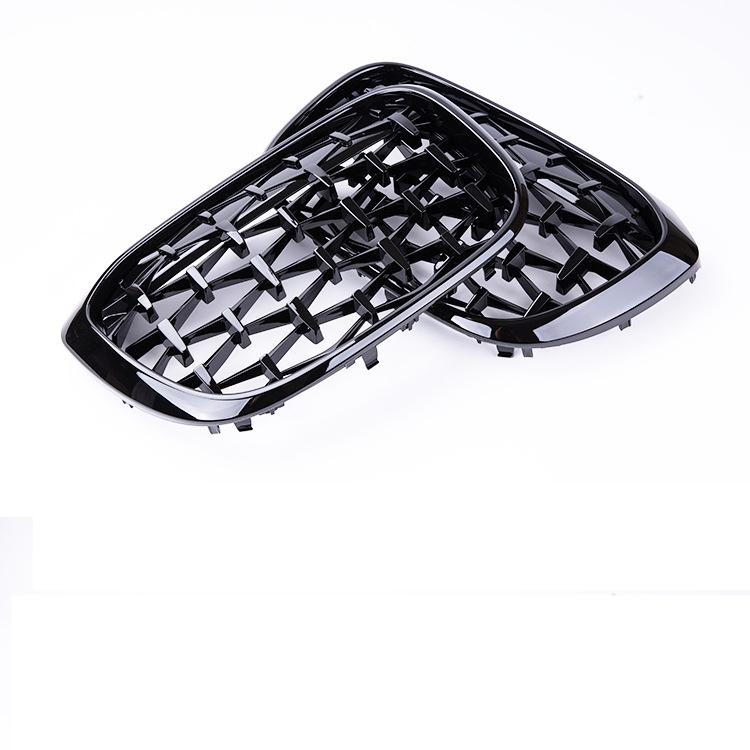 2 STÜCK Auto Frontgrills Nierengrill Für BMW X3 G01 G08 X4 G02 2018-2021 Stoßstange Diamantleiste Renngrill Meteor Styling