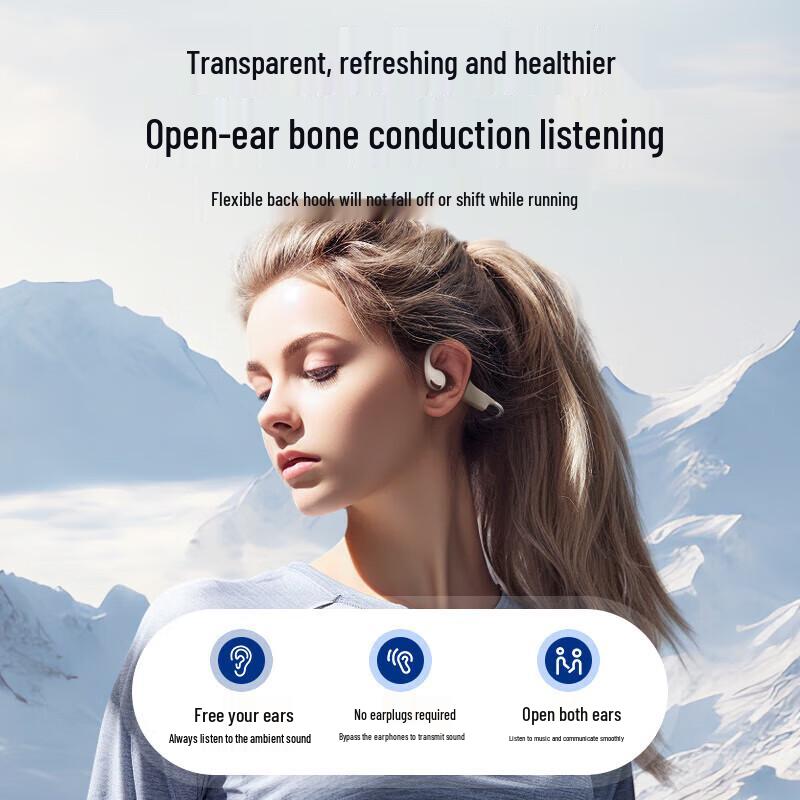 Philips TAA1708 Bone Conduction Open-Ear Sport Bluetooth Earbuds