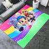 Wahre und das Regenbogenkönigreich Teppich für Wohnzimmer Schlafzimmer Zuhause Sofa Dekoration, Kinder spielen Rutschfeste Bodenmatte